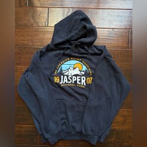 Jasper National Park Navy Hoodie
